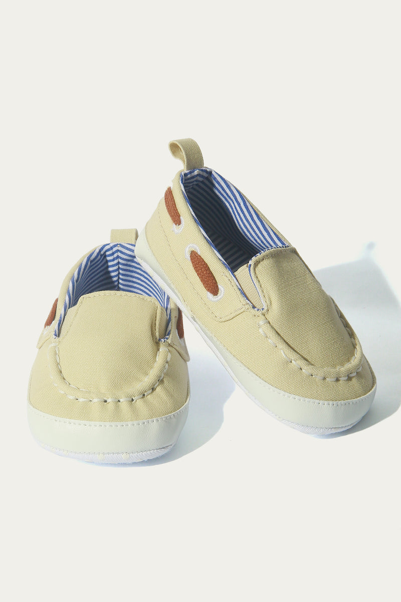 Slip On Shoes - Soft Mix | Camel - Best Kids Clothing Brands In Pakistan Online|Minnie Minors