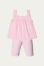 Embroidered Top & Capri (ICS-105)