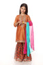 Embellished Kameez, Gharara & Dupatta (GPW-942)