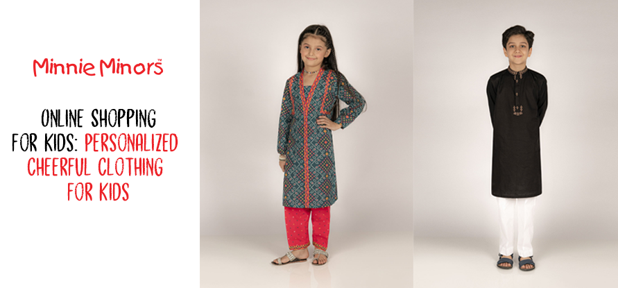 Minnie Minors Kids Dress Collection Online: Personalized Cheerful Clothing for Kids