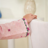 Emb Kameez With Printed Shalwar (DGKS-232)