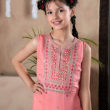 Embellished Kameez With Separate Sleeves & Trousers (GPW-1088)