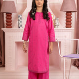 Embroidered Shirt With Plain Culottes. (ESFW-06)