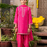 Embellished Kameez, Shalwar & Dupatta (GPW-S1131)