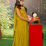 Embroidered Angrakha With High Waisted Lehenga And Dupatta. (EFW-03)