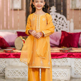 Embellished Kameez , Trousers & Dupatta (GPW-S1117)