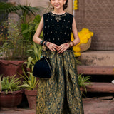 Embellished Top, Separate Sleeves & Lehnga (GPW-1120)