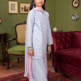 Embroidered Kameez Plazo With Dupatta (GSK-594)