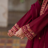 Embellished Kameez, Gharara And Dupatta (GPW-S1189)