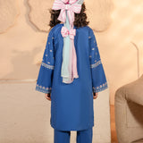 Embroidered Kameez & Trousers With Dupatta (GSK-607)