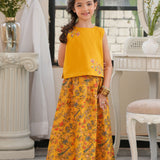 Embroidered Top With Lehenga (DGFS-14)