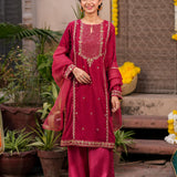 Embellished Kameez, Trousers & Dupatta (GPW-1127)