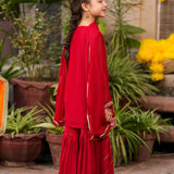 Embellished Kameez, Gharara & Dupatta (GPW-1111)