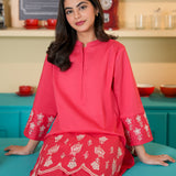 Embroidered Kameez And Trousers (SSEGKS-35)