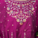 Embellished Flared Kameez With Straight Trousers & Dupatta (GPW-1195)