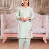 Embroidered Kameez With Trousers (GSK-580)