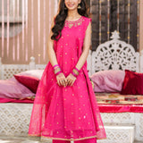 Embellished Kameez, Separate Sleeves & Trousers (GPW-S1136)