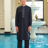 Kurta With Embroidery & Trousers (MSFBSK-875)