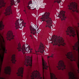 Printed Kurti With Emb (DGK-434)