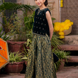 Embellished Top, Separate Sleeves & Lehnga (GPW-1120)