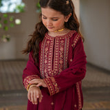 Embellished Kameez, Gharara And Dupatta (GPW-S1189)