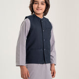 Navy Basic Waist Coat (BCWC-071)