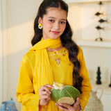 Hand Embroidered Kameez & Shalwar With Dupatta (GSKH-70)