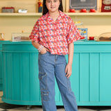 Printed Blouse (DGBL-17)