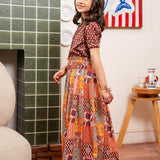 Long Skirt With Blouse (BSLS-22)
