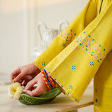 Embroidered Kameez, Trouser & Dupatta (GSK-627)
