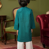 Boys Teal Kurta (KZ-541)