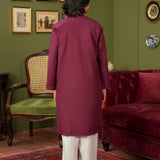 Boys Purple Kurta (KZ-543)