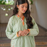 Embellished Kameez Gharara & Dupatta (GPW-S1184)