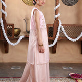 Embellished Kameez with Separate Sleeves & Sharara (GPW-S1081)