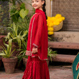 Embellished Kameez, Gharara & Dupatta (GPW-1111)