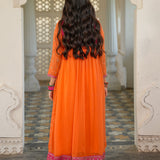 Embellished Jacket Attached With Flared Kameez & Trousers (GPW-S1196)
