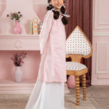 Chikankari Kali Dar Kurta With Contrast Colored Sharara. (ESFW-01)