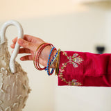 Embroidered Angrakha With Trousers (GSK-649)