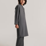 Charcoal Kurta Set (MSKZBS-01)