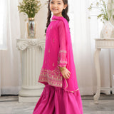 Embellished Kameez, Gharara & Dupatta (GPW-1093)