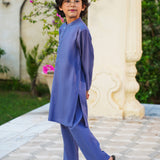 Embroidered Kurta & Trousers (MSFBSK-950)