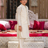 Kurta, Waistcoat & Trousers (FBSKW-887)