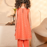 Embroidered Kurti With Shalwar & Separate Sleeves (RGKS-42)