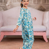 Printed Kameez With Trousers (DGKSB-40)