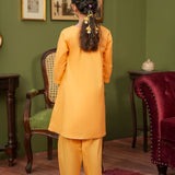 Embroidered Rangeen Kurti With Shalwar (RGKS-36)