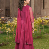 Embroidered Choli With Bottom Embroidered Lehnga and Dupatta (EFW-04)