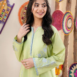 Embroidered Kameez With Shalwar (SSEGKS-15)