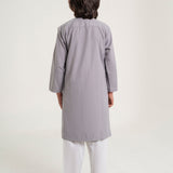 Kurta With Embroidery & Trousers (FBSK-864)