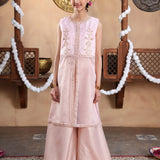 Embellished Kameez with Separate Sleeves & Sharara (GPW-S1081)