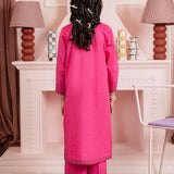 Embroidered Shirt With Plain Culottes. (ESFW-06)